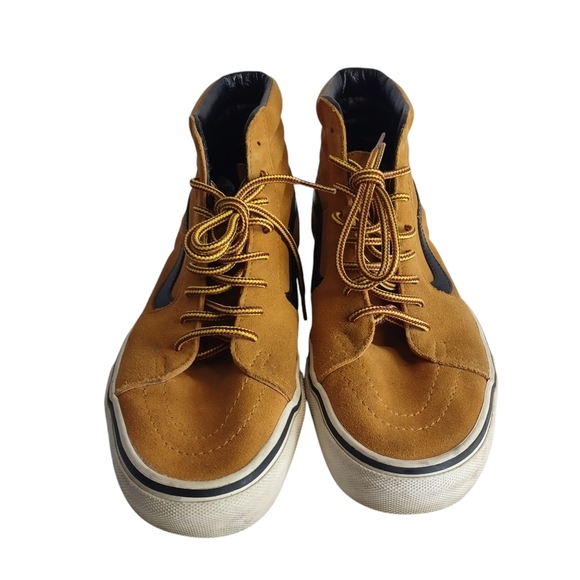 Vans 721454 SK8-HI Skate Honey Brown Suede Fashion Sneakers Men7.5/Women 9 - Picture 3 of 9